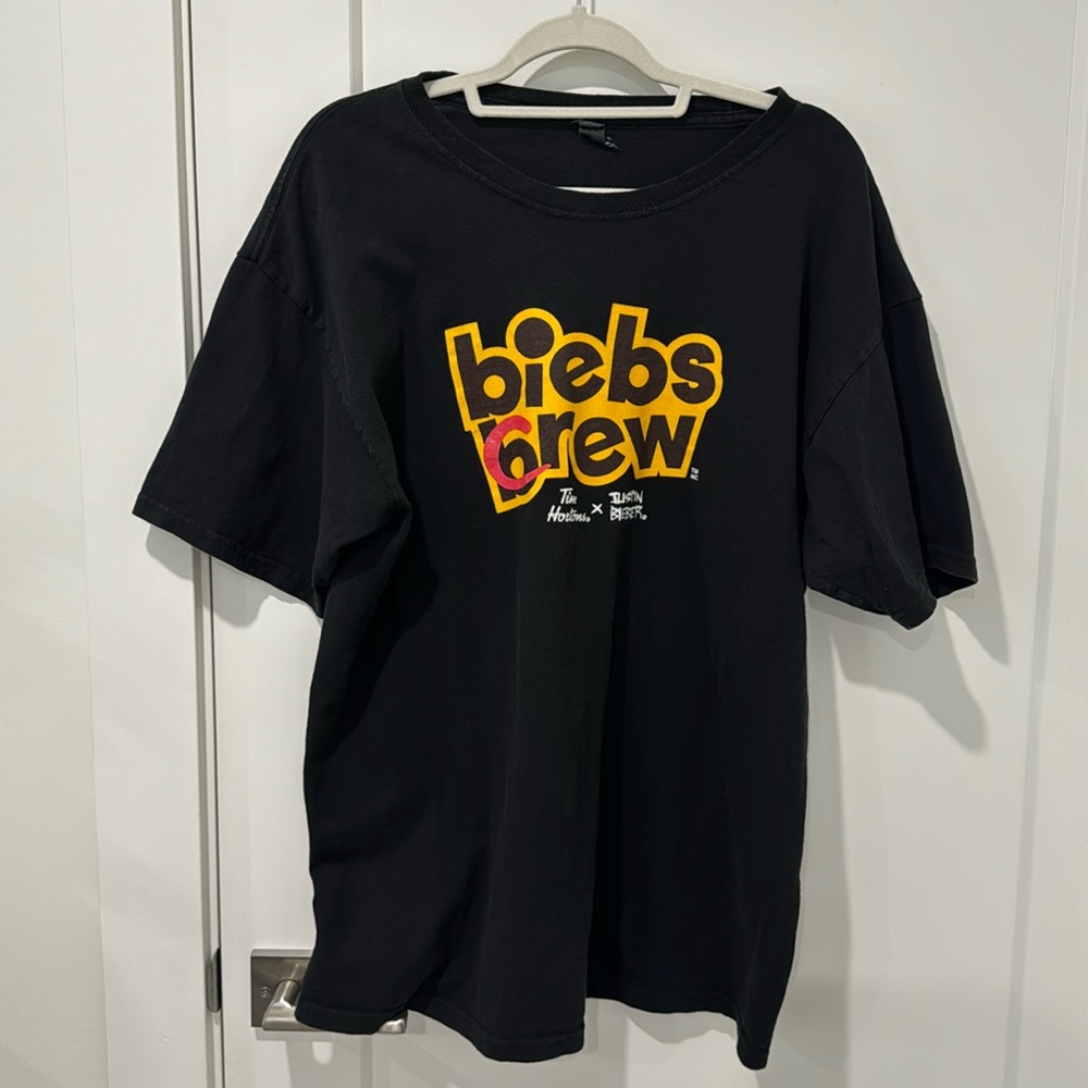 Justin Bieber x Tim Hortons T-Shirt limited edition